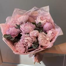 Букет розовых пионов 1439