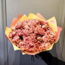 Букет пионовидных роз Джульетта 1833