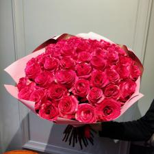 Букет из 51 розовой розы 2074