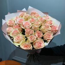 Букет из 25 розовых роз 2342