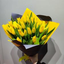 25 желтых тюльпанов 2646