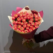 Букет махровых тюльпанов Колумбус 3129