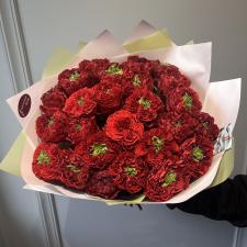 Букет пионовидных роз Ред ай 3188