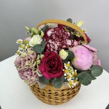 Цветы в корзине 3197